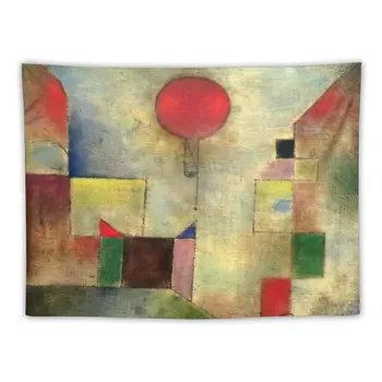 Paul Klee | Красный воздушный шар | Изобразительное искусство в стиле Klee с фирменным гобеленом, аниме-декором, гобеленами на стенах.